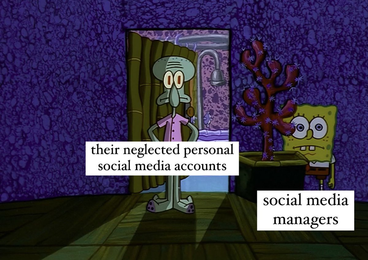 don’t judge me by my personal accounts okay
