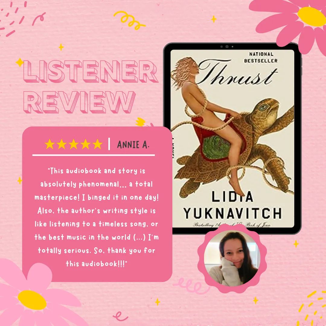 'This audiobook and story is absolutely phenomenal… a total masterpiece! I binged it in one day! Also, the author’s writing style is like listening to a timeless song, or the best music in the world (...) So, thank you for this audiobook!!!' -ANNIE A. 
#AudioReview #FiveStars
