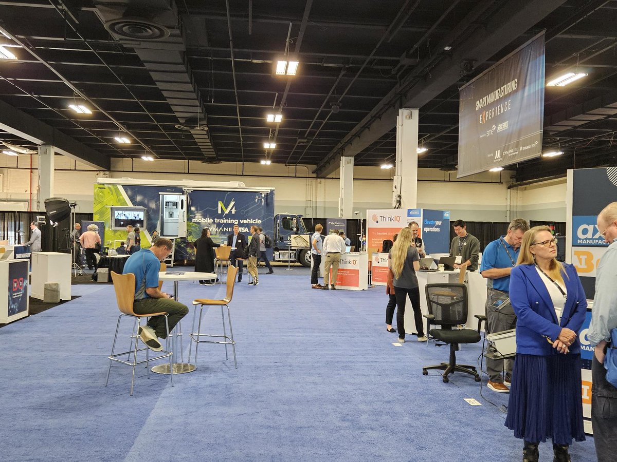 SmartMfgExp's tweet image. For the next 3 days, you’ll be seeing updates from the Smart Manufacturing Experience Stage at #SOUTHTEC23! We’re excited to share what’s happening so be sure to check out all our social channels to stay in the know.