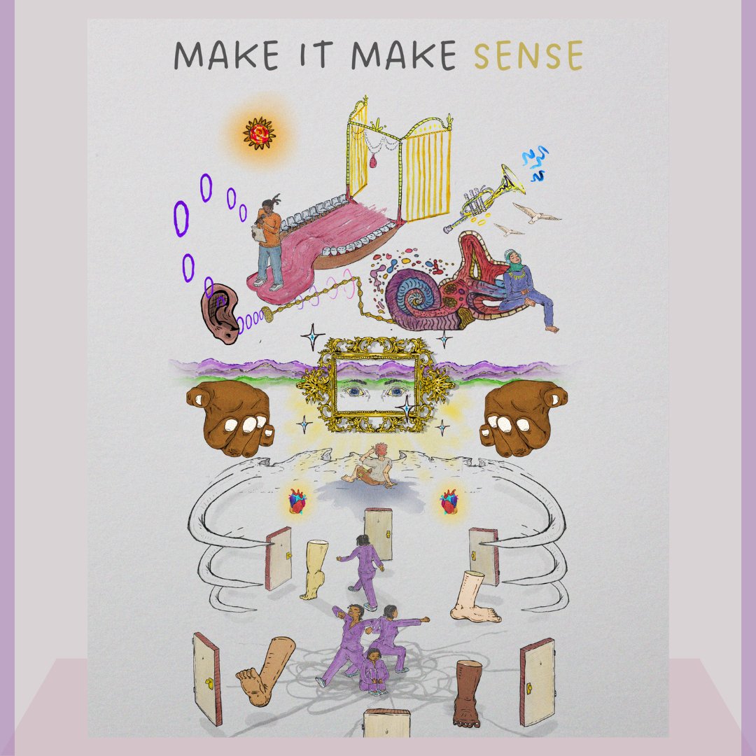 CourtyardHoxton's tweet image. Produced by Loop and Link

MAKE IT MAKE SENSE is LIVE at The Courtyard Theatre.

Elevate your senses at our captivating Scratch Night!

Sat 11th Nov 2023
Doors@ 6pm.
Performance@ 7pm.

tinyurl.com/bdd5p2jv

#makeitmakesense #loopnlink #lizzieadejimi #thecourtyardtheatre