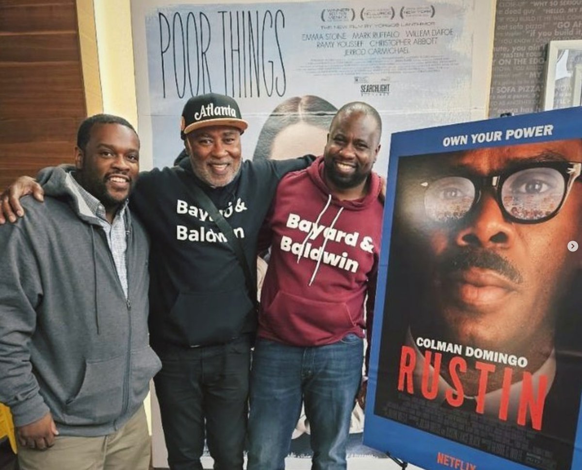 charlesdotsteph's tweet image. RUSTIN is an absolutely brilliant film! It was an honor to attend the screening yesterday with some of my favorite people. Bayard Rustin has been a personal hero for as long as I can remember.  #RUSTIN #FilmScreening #RepresentationMatters @netflix