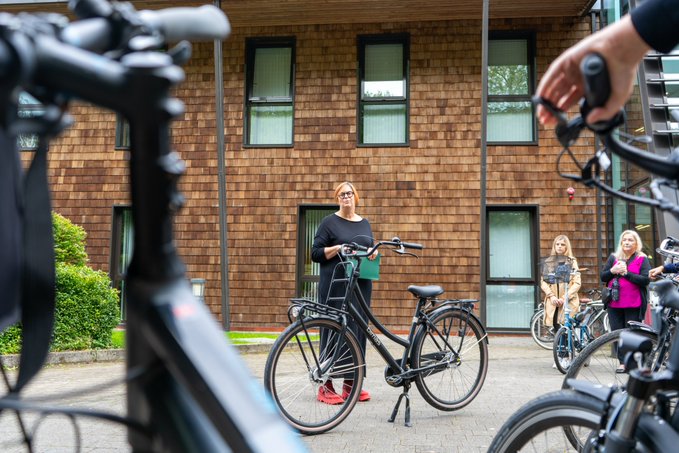 #ICYMI University of Limerick President launches new student bike rental scheme The fleet of 78 bikes can be hired for €30 per semester The CycUL scheme will improve active travel options & support our goal of a climate neutral campus by 2030 ul.ie/news/universit… #StudyatUL