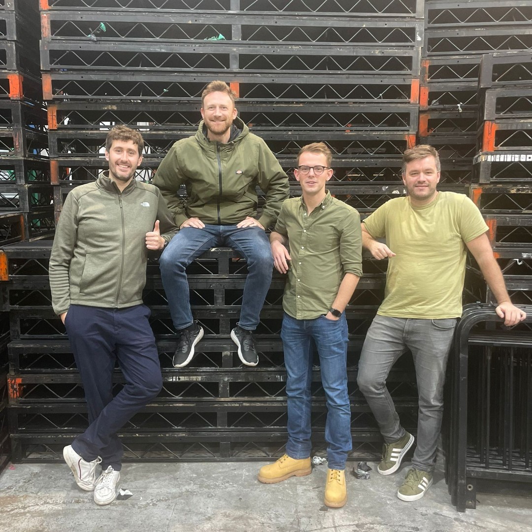 We love this snap of a few of the team taking our approach to being a "green" supplier a little more literally than we anticipated... 😂

(Seriously though - did you know our warehouses and offices are all powered by renewable energy?). 

#SustainableEvents @EventVision2025