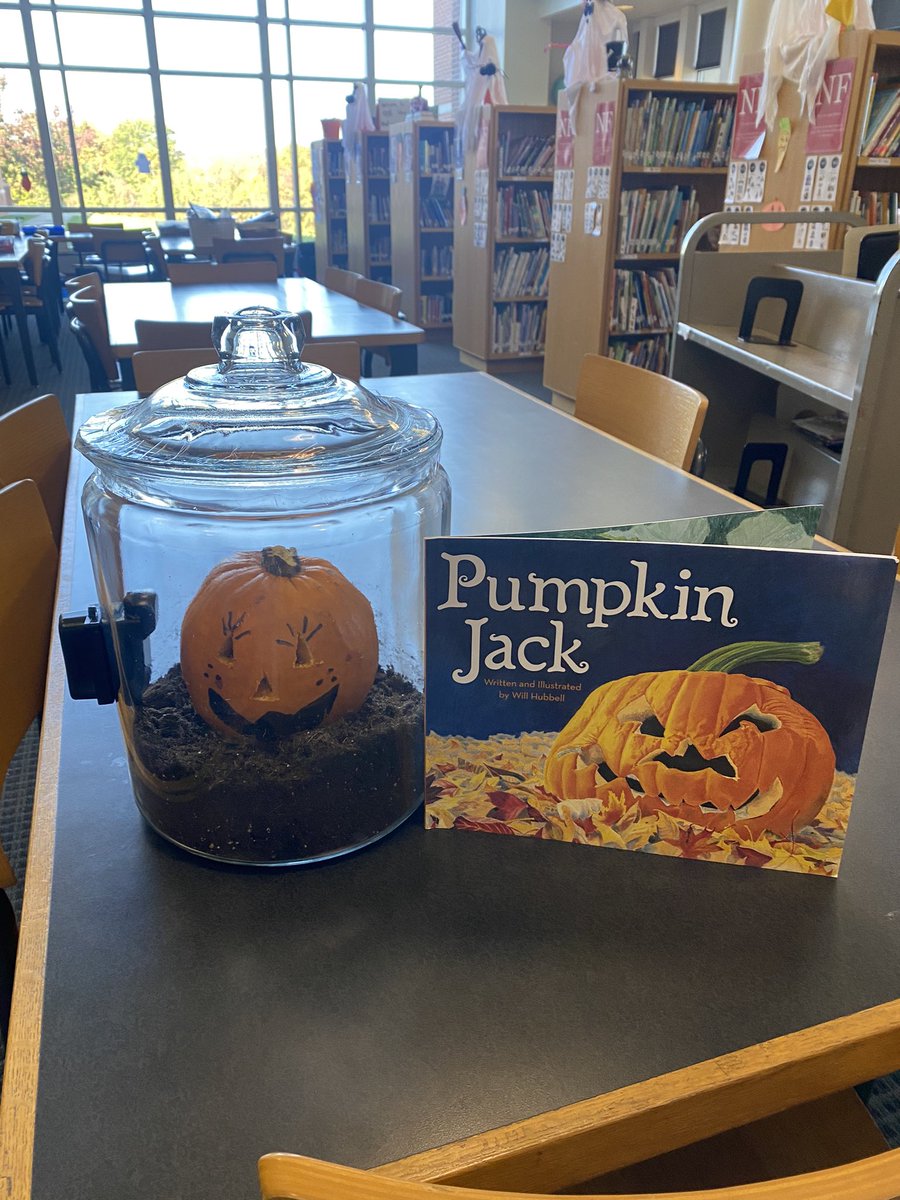 Day 1 of our Pumpkin Jack experiment, Vernfield 😍<a href="/SASD_Vernfield/">Vernfield Elementary</a>