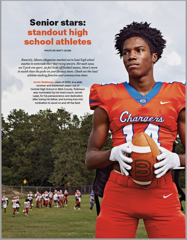 So proud of Class of 2024 WR Jarvis Robinson. Hard worker on the field 🏈 and in the gym🏀. He represents the program well both in the competitive arena and the academic classroom. Some college is going to get a great one! #CsHouse #AllIn4theC #WeLEAD #Built4Bibb
