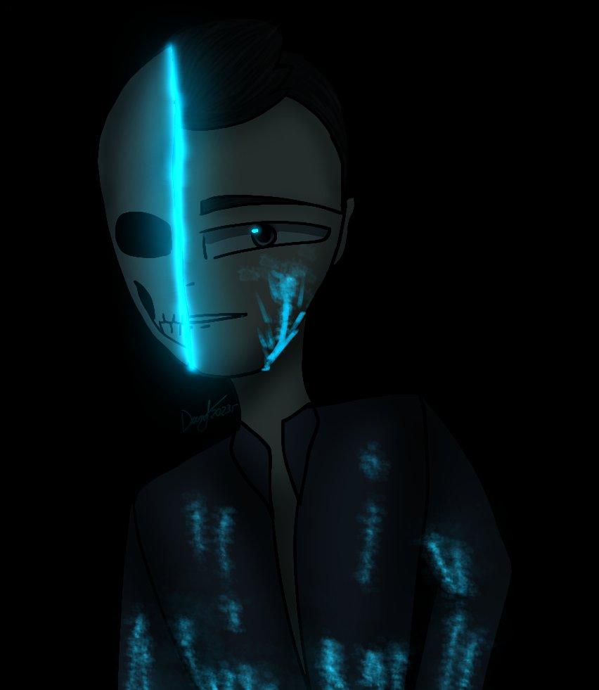 Metal_Deny's tweet image. Day 24
  Ahh, I love all sorts of neon things ✨

 #Horrortober #Horrortober2023 #mgrOc #art #IbisPaintX