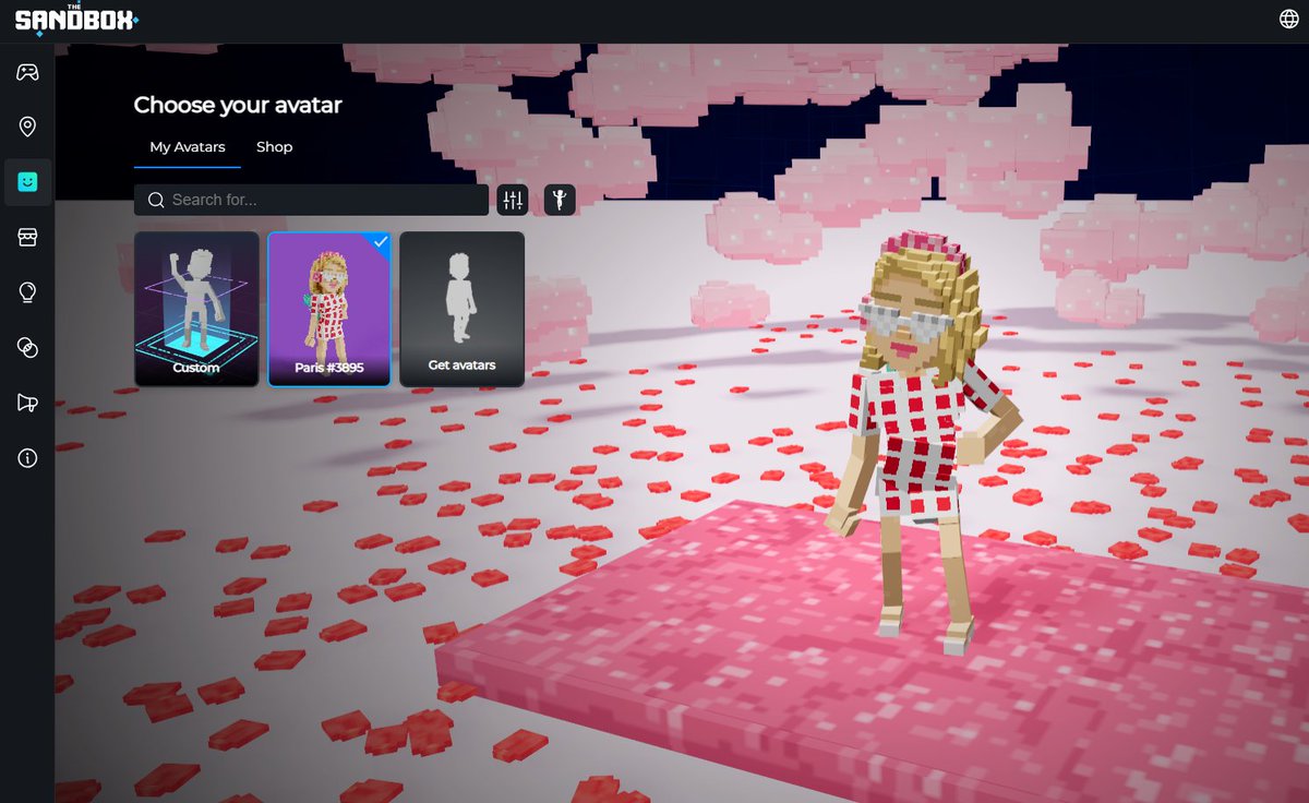 kolyan_trend's tweet photo. How do you like this avatar for @sandbox from @ParisHilton 👀

#InTheSandbox https://t.co/3aWQbSa5zA