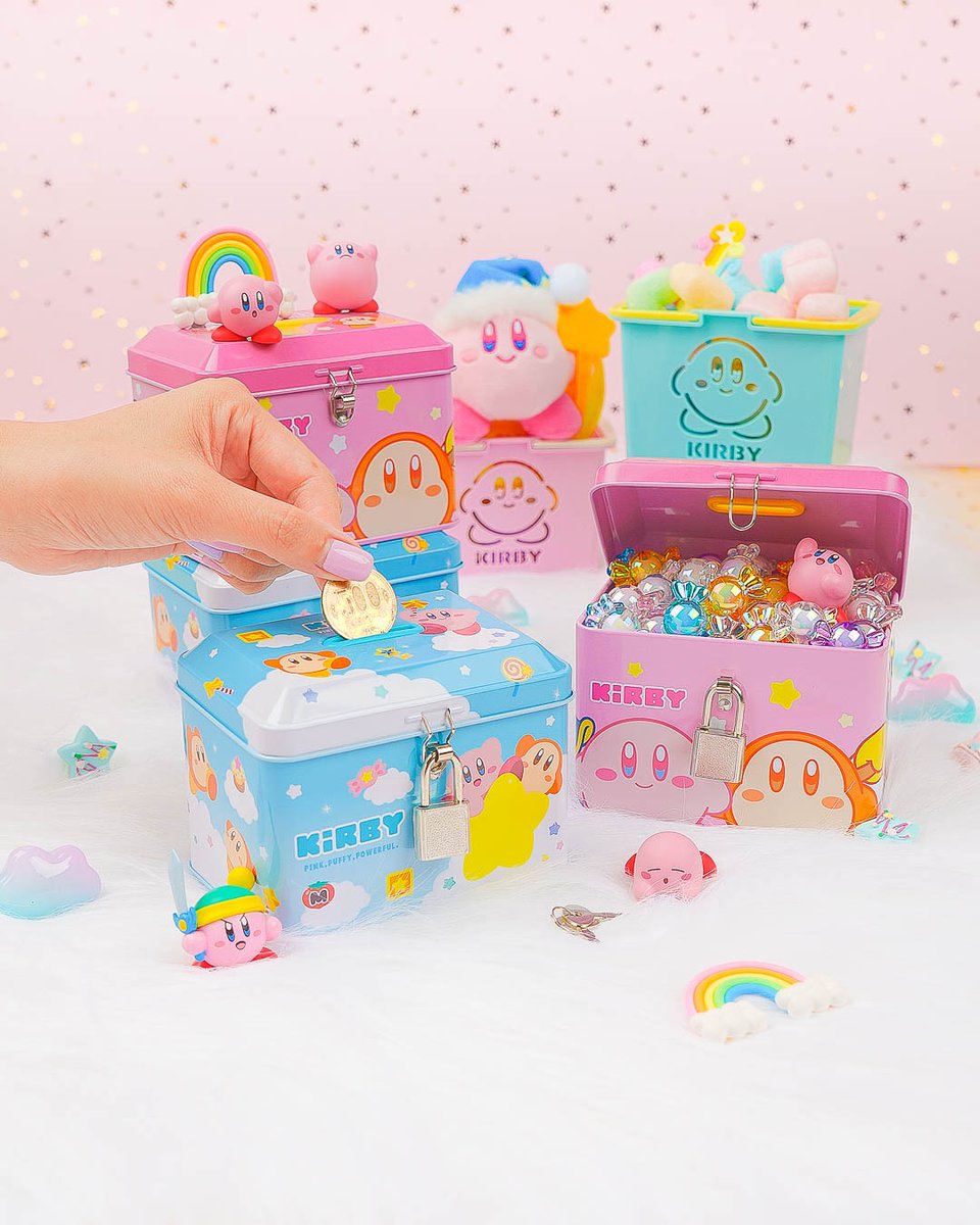 KawaiiBoxCo's tweet photo. ✨ SNEAK PREVIEW! ✨ Save your coins or store your precious trinkets in this kawaii coin bank! Sign up now to get your Kirby-themed Kawaii Box! 😻

#KawaiiBox #Kirby #CuteHomeEssentials #KawaiiFinds https://t.co/lvIK4p4xOe
