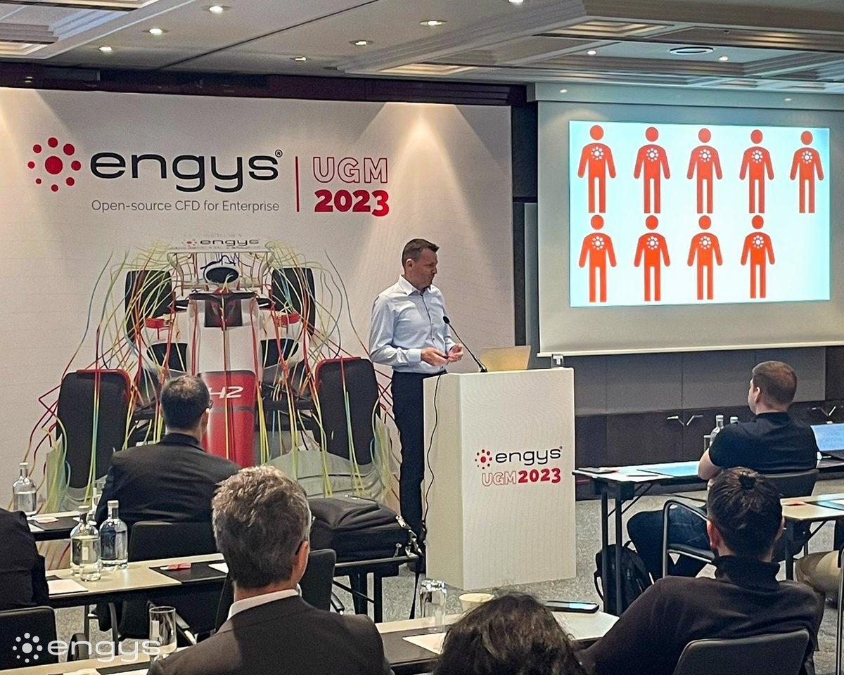 engys_cae's tweet photo. What an incredible day it's been at ENGYS UGM 2023 in Frankfurt, Germany! The second day was filled with insightful technical presentations, valuable networking, and knowledge-sharing. Take a look at some photos capturing the essence of today's events. #ENGYS #UGM2023 #CFD https://t.co/9QGPw5GyyV