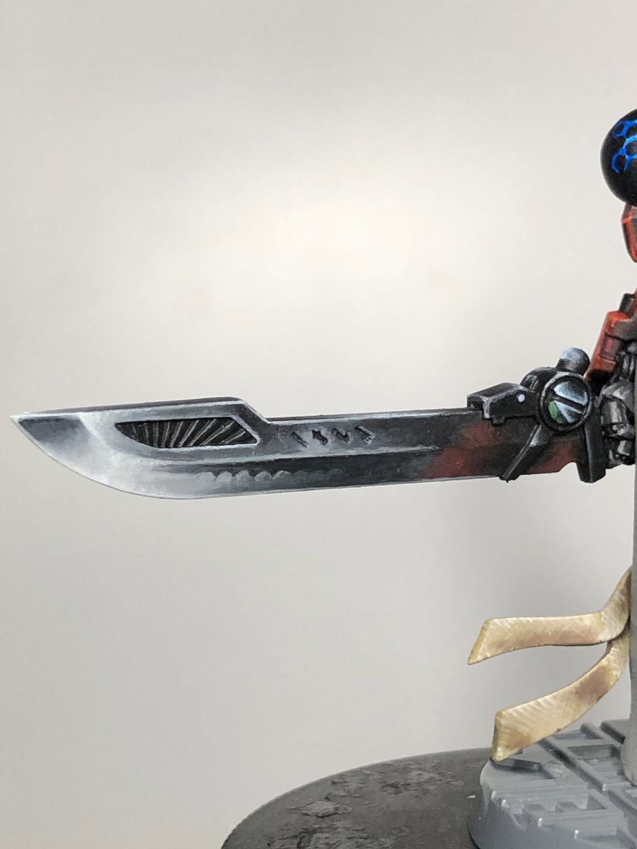 FancyKelvin's tweet photo. Finally, I’m calling it done for the sword. Farsight just needs assembling.
#Warhammercommunity #warhammer40k #warhammer40000 #gamesworkshop #hobbypainter #paintingwarhammer #miniaturepainting #tauempire 
#farsightenclaves #wip #warhammerwip #tau #commanderfarsight https://t.co/tMzO6mtZoS