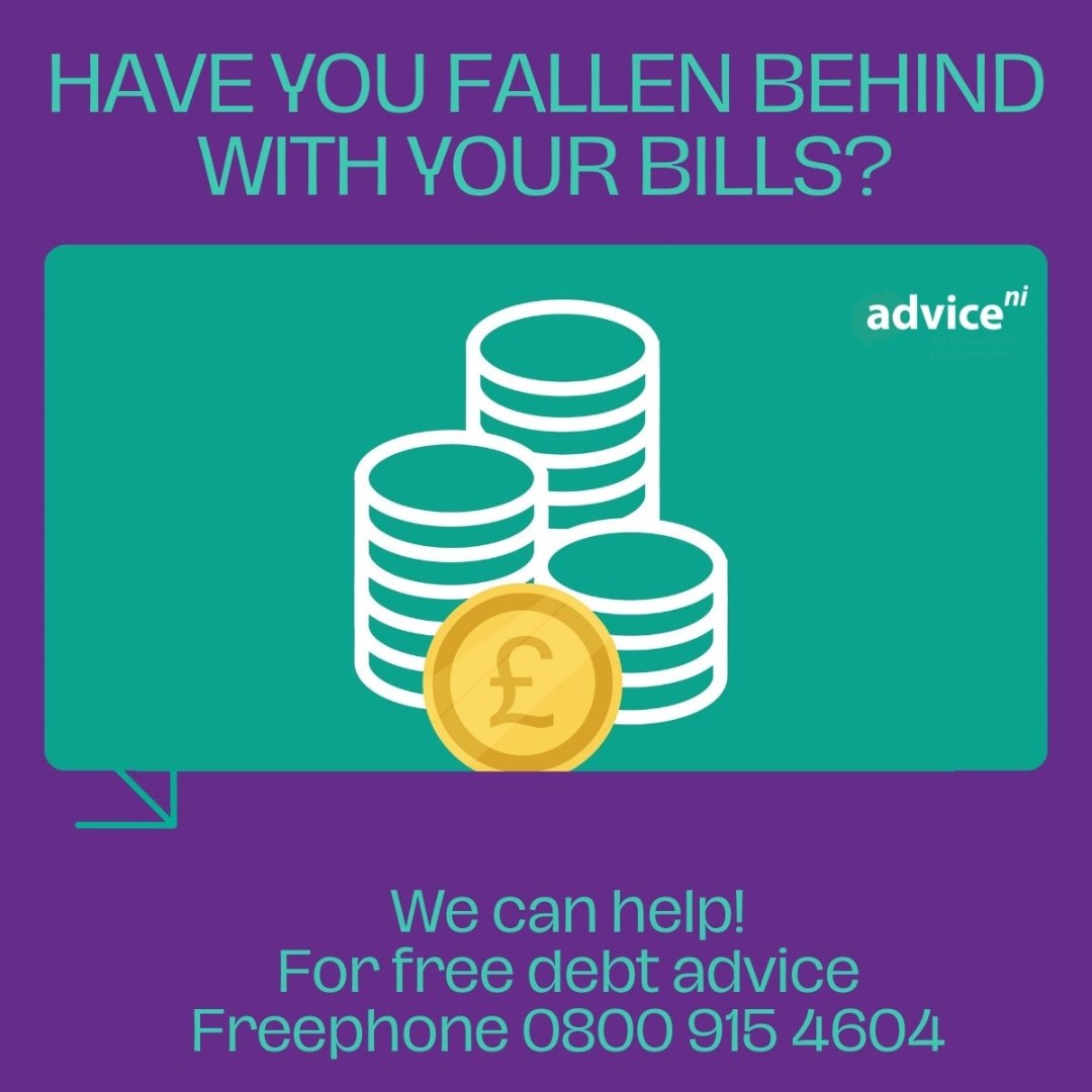 Advice NI (@adviceni) on Twitter photo Have you fallen behind with your bills? Speak to an adviser for free advice; did you know they can even talk to your creditors on your behalf, so you don't have to? For free debt advice, you can trust βοΈ 0800 915 4604 or βοΈadvice@adviceni.net Have you fallen behind with your bills? Speak to an adviser for free advice; did you know they can even talk to your creditors on your behalf, so you don't have to? For free debt advice, you can trust βοΈ 0800 915 4604 or βοΈadvice@adviceni.net