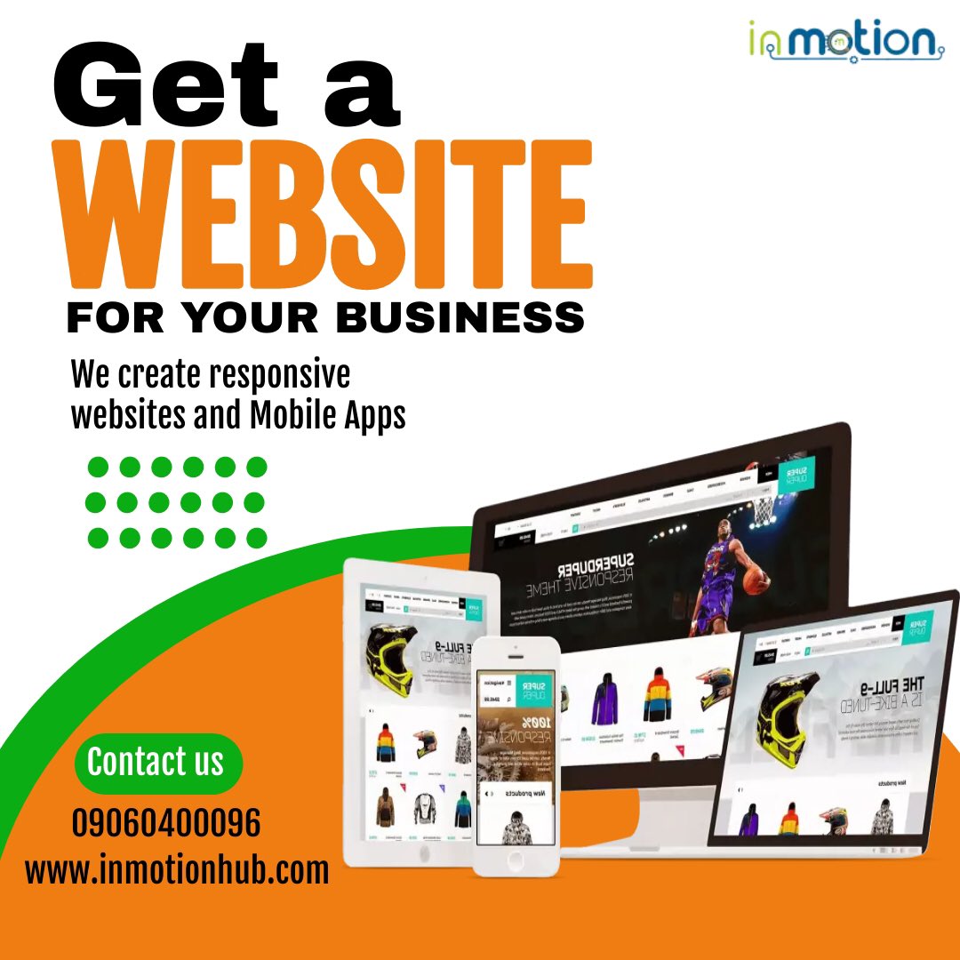inMotionHub's tweet photo. Take your business to the next level by building a professional website for your business with online payment.

Send us a DM or chat us on WhatsApp with 09060400096 for more inquiries

#websitedesign #webstagram #webdesigner #websites 
 #MercyEkeᗢ https://t.co/fS988I0g7C