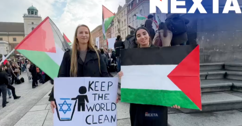 the_1st_news's tweet photo. Now, fellow students at Warsaw Medical University have launched a campaign to have Anderson expelled and prevent her getting a doctor’s license in Poland and Norway.

What do you think?

#TFNews #outrage #Palestinianprotest