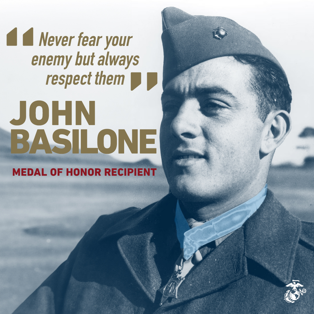 #OTD in 1942, Sgt. John Basilone’s actions in the Solomon Islands would forever establish him as a hero and example for all Marines.