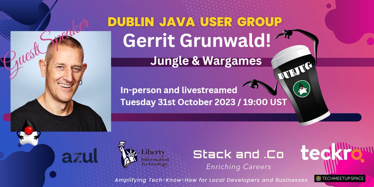 Dublin Java User Grp tweet media