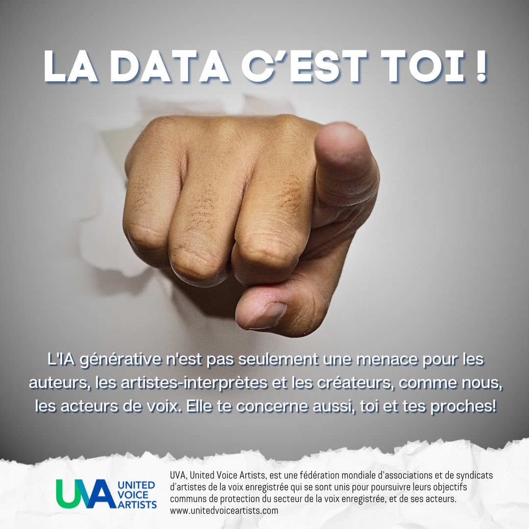 les_voix's tweet photo. 🤖 𝗟’𝗜𝗔 𝘂𝗻𝗲 𝗥é𝘃𝗼𝗹𝘂𝘁𝗶𝗼𝗻 ? 𝗢𝘂𝗶 𝗺𝗮𝗶𝘀 𝗻’𝗼𝘂𝗯𝗹𝗶𝗲 𝗽𝗮𝘀 𝗾𝘂𝗲 𝗹𝗮 𝗗𝗔𝗧𝗔 𝗰’𝗲𝘀𝘁 𝗧𝗢𝗜 !🫵
Adoptons l'#IA avec prudence et responsabilité...
En savoir plus : https://t.co/IMbitB7d1o
#protectiondesdroits #éthique #avenir #intelligenceartistique https://t.co/ALCEa6b6Ms