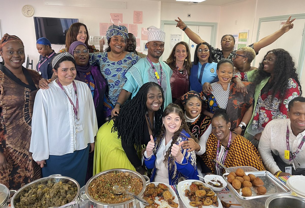 Celebrating Black History with the amazing Ruskin Team! 🙏🏽👊🏽@MaudsleyNHS @normanlamb @CEO_DavidB @HudsonLottie @nathaliezach #goodfood #staffsupport