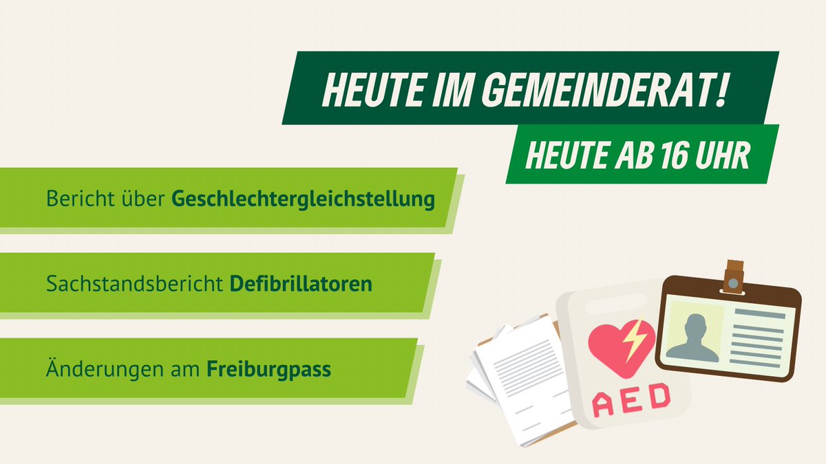 Auch heute berichten wir wieder aus dem Gemeinderat #grfr