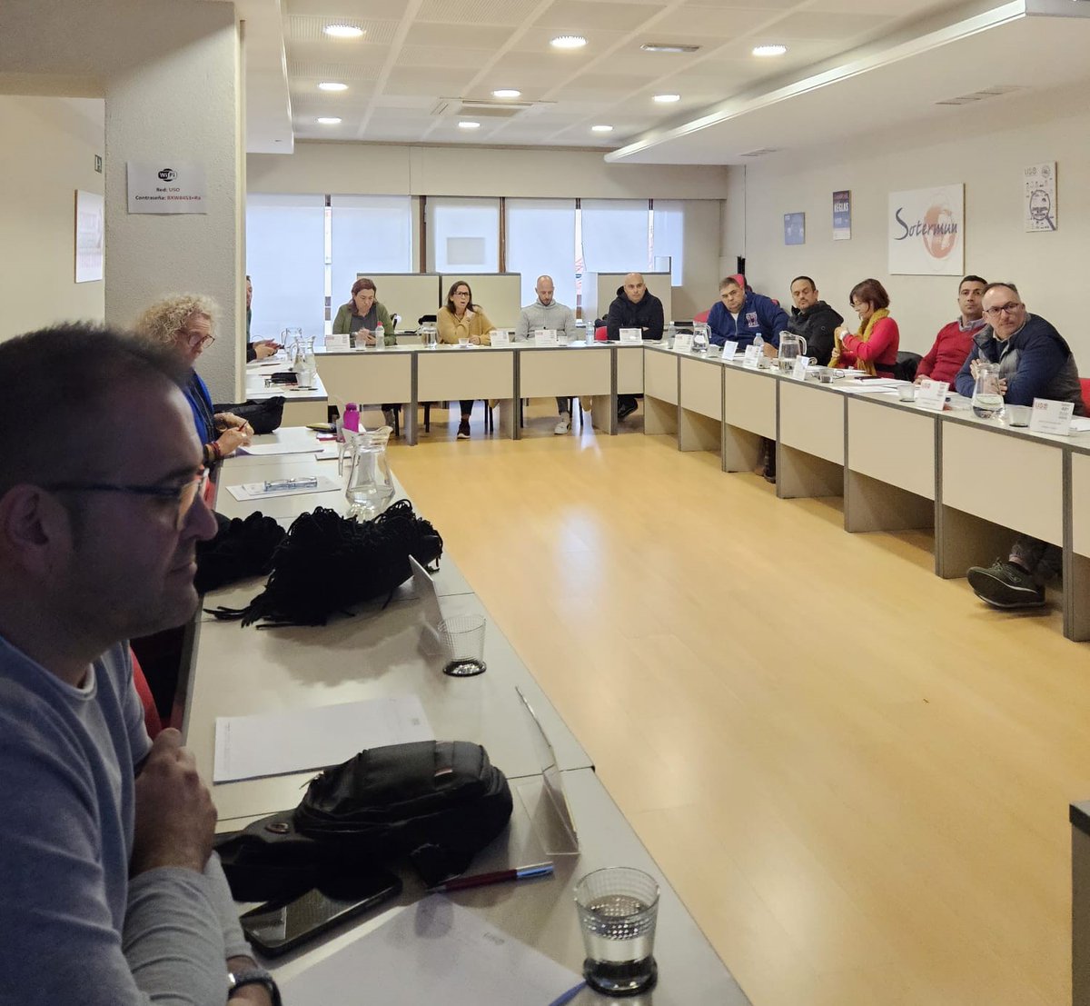 SindicatoUSO's tweet photo. Turno ahora en el 48º CIFC para conocer la participación de #USO en el ámbito sindical europeo y mundial, con Laura Adam, técnica de la Secretaría de Internacional y Desarrollo Sostenible. #FormaciónSindical #RecursosPropios https://t.co/4zLHWActxY