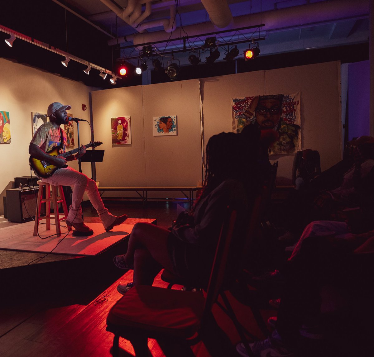 Yeah it’s an open mic but live music is the vibe too.

You just never know

#lyricaltherapyopenmic #lyricaltherapy #openmic #stlevents #stlouisart #poetry #spokenword #livemusic #gallery #vibe #stlmade #safespace #stlmade #stlgram
