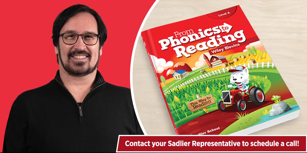 Sadlier School K-12 (@sadlierschool) on Twitter photo Personalize Wiley Blevins's From Phonics to Reading program using high-impact tutoring and support all students struggling with foundational Literacy skills! hubs.ly/Q026y8yh0
<a href="/wbny/">Wiley Blevins, EdD</a> <a href="/LitteraEdu/">Littera: Tutoring platform & services for K-12</a>
#Phonics #HighImpactTutoring #Tutoring #Elemchat #Edchat #elementaryteachers Personalize Wiley Blevins's From Phonics to Reading program using high-impact tutoring and support all students struggling with foundational Literacy skills! hubs.ly/Q026y8yh0
<a href="/wbny/">Wiley Blevins, EdD</a> <a href="/LitteraEdu/">Littera: Tutoring platform & services for K-12</a>
#Phonics #HighImpactTutoring #Tutoring #Elemchat #Edchat #elementaryteachers
