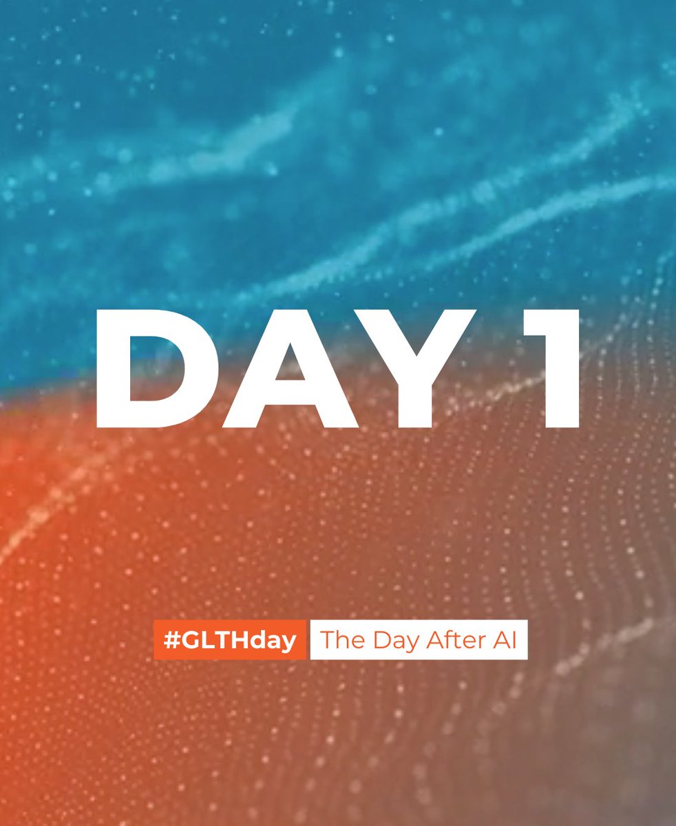 Day 1 Agenda - #GLTHday! 🗓 Prepare for an electrifying start on Day 1, as we unveil our most groundbreaking project to date! Be prepared to be amazed by innovation that's set to change the game 🙌 🔗 glthday.com/program #GLTHday #TheDayAfterAI #GlobalLegaltechHub