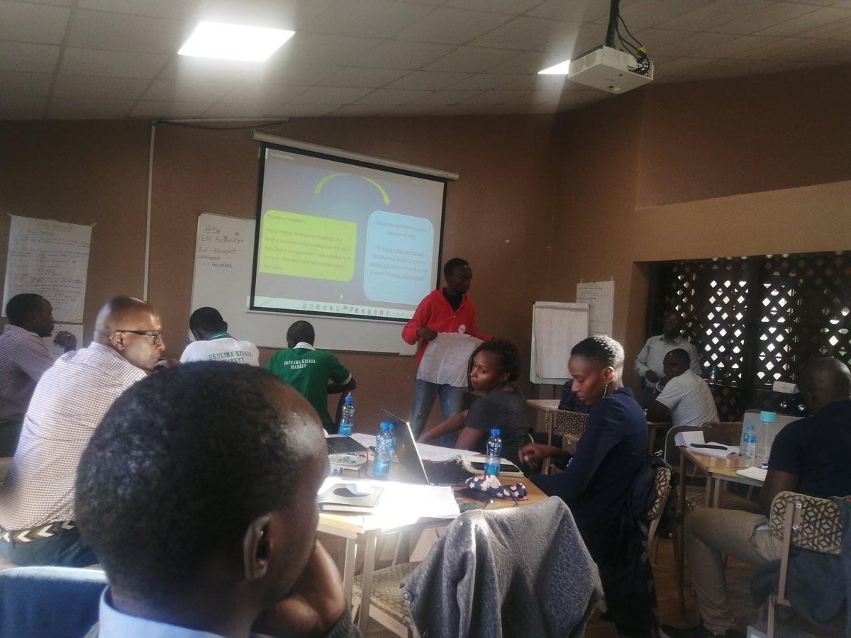 Currently going through 1st phase of the 12month incubation for <a href="/lisaapp_/">Lisa App</a> at <a href="/E4ICenterKenya/">E4Impact Entrepreneurship Center Kenya</a>  and man!!!

It's day 2 and never have I performed this level of surgery on Lisa before!!

She is definitely going to make it!