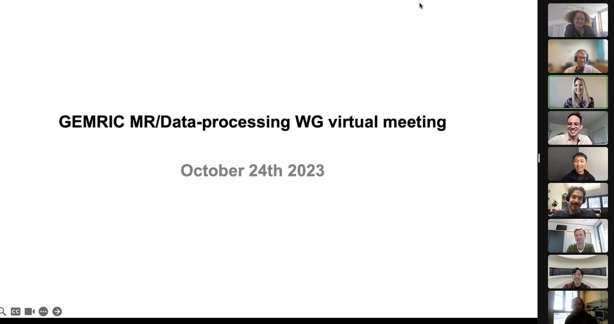 Excellent GEMRIC MRI/Data-processing WG virtual meeting today! Huge thanks to Louise Emsell for arranging and to all 14 attendees for their contributions! Looking forward to see new analyses to improve our understanding of ECT! <a href="/BergenMMIV/">MMIV</a> @bfstiftelse <a href="/bergenfmri/">Bergen fMRI Group</a> @medofak_uib