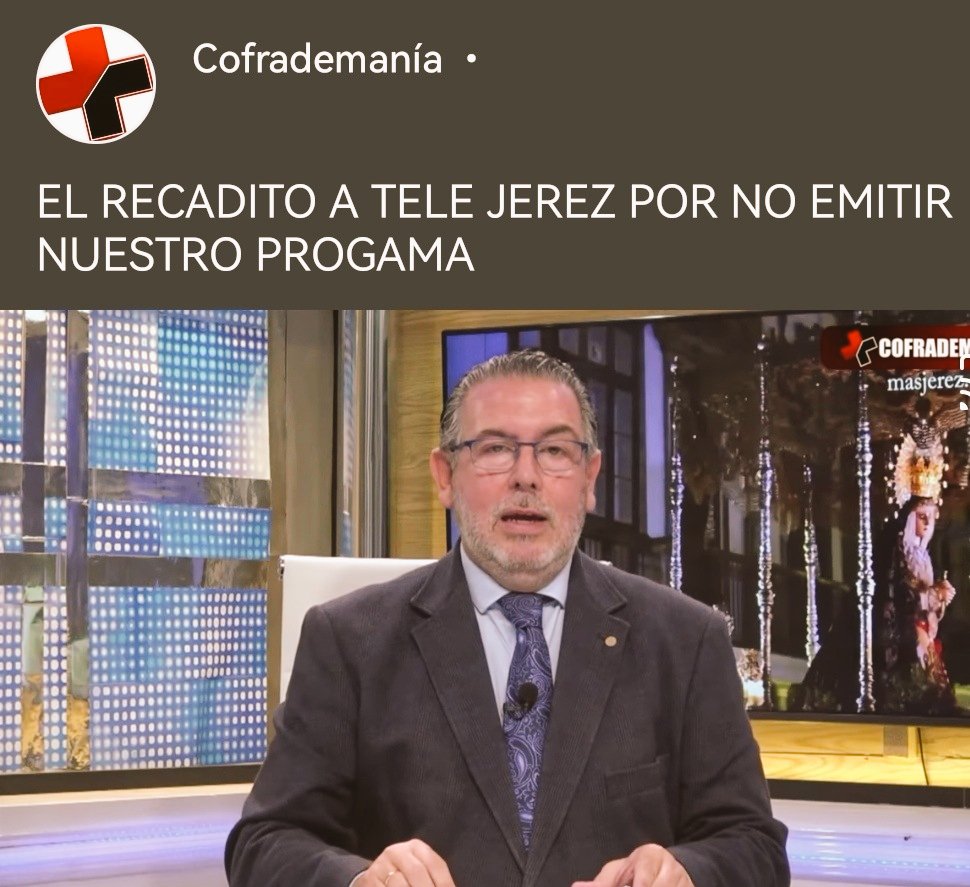 No pagas, no hay emisiones.
Es muy fácil. 
@TeleJerez @andrewsperz @Cofradealacalle @ElEscalichao @_YoSoyLaVerdad_ @pasionensevilla @ANONIMUSCOFRADE @diaz_dionisio @coroman16 @DariodeJerez @LPotemor @alcielocofrade1