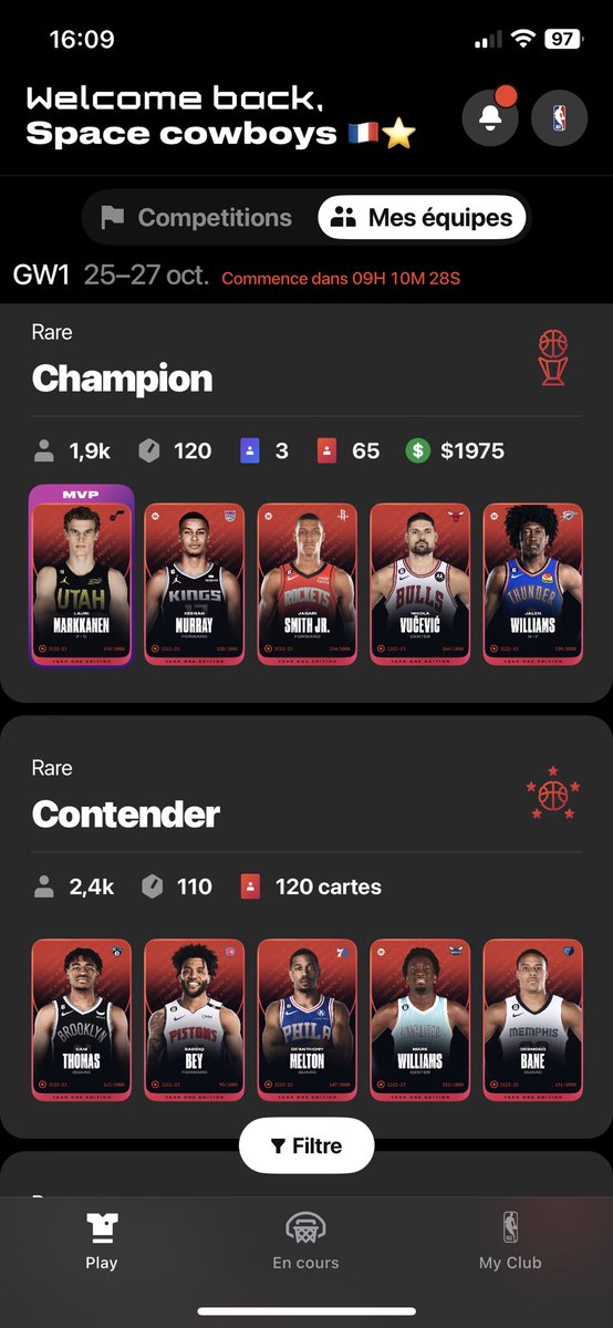 risjo_xyz's tweet photo. My #sorare starts for GW1 🏀

What’s yours? 
@SorareNBA @SorareNBALive @LaMinute_Clutch @Sorare_NBA_News 
(P.S: Might do last minute change as always 😅) https://t.co/Nn1coDQPJH