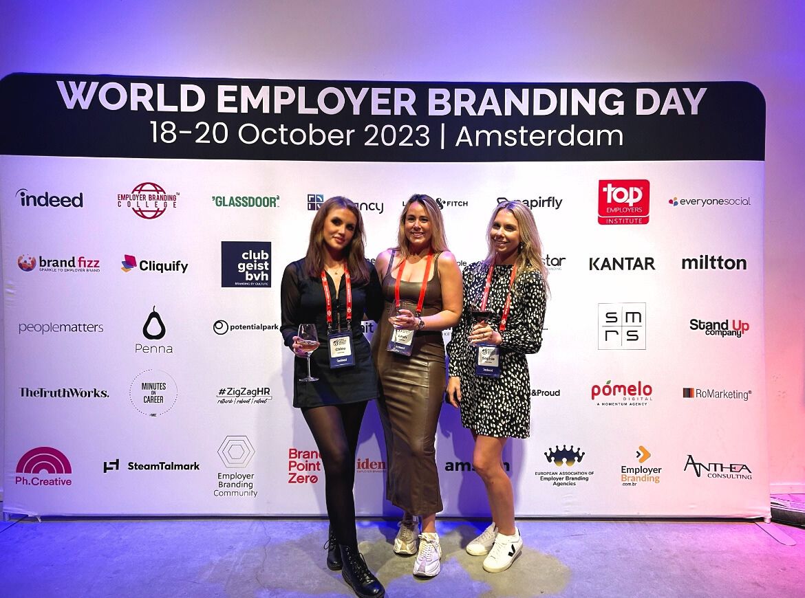 HollerSoph's tweet photo. Back to it after a fabulous time at @WorldEBDay in Amsterdam!
Hats off to @brettminch for organising another incredible event!
So many takeaways and ideas to get stuck into with the @HollerGlobal team!
A few takeaways here: https://t.co/HDf2CcT7pY
#WorldEBDay #EmployerBrand https://t.co/nPNhiolXph