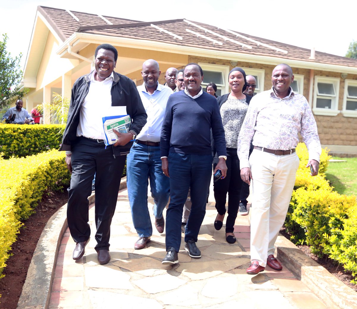 Party Leader @EugeneLWamalwa and the National Dialogue Committee led by @skmusyoka & @KIMANIICHUNGWAH making strides in ensuring the key agenda issues including the cost of living are fully addressed for the interest of Kenyans. #MwamkoMpya