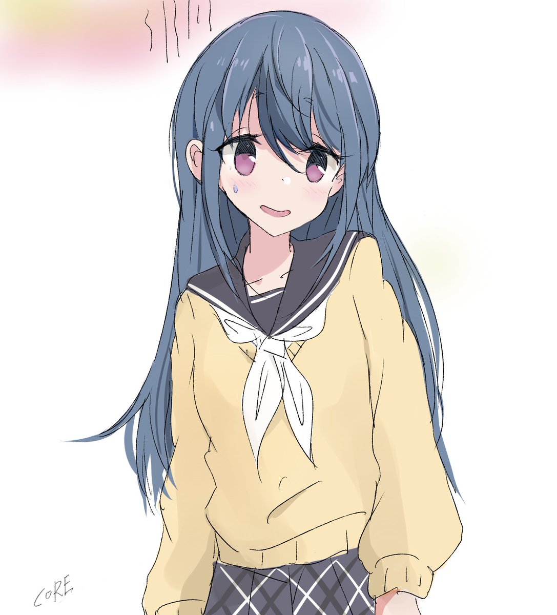 志摩リン 「・・・なにやってんだよ( i _ i )」|COREのイラスト