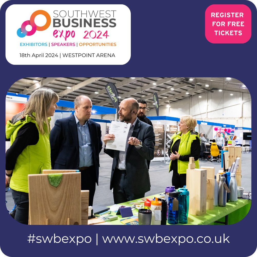 🚀 Considering exhibiting at the #swbexpo? Our micro stands are just £288 + VAT. Perfect for small businesses and startups! tinyurl.com/mra2t6rd