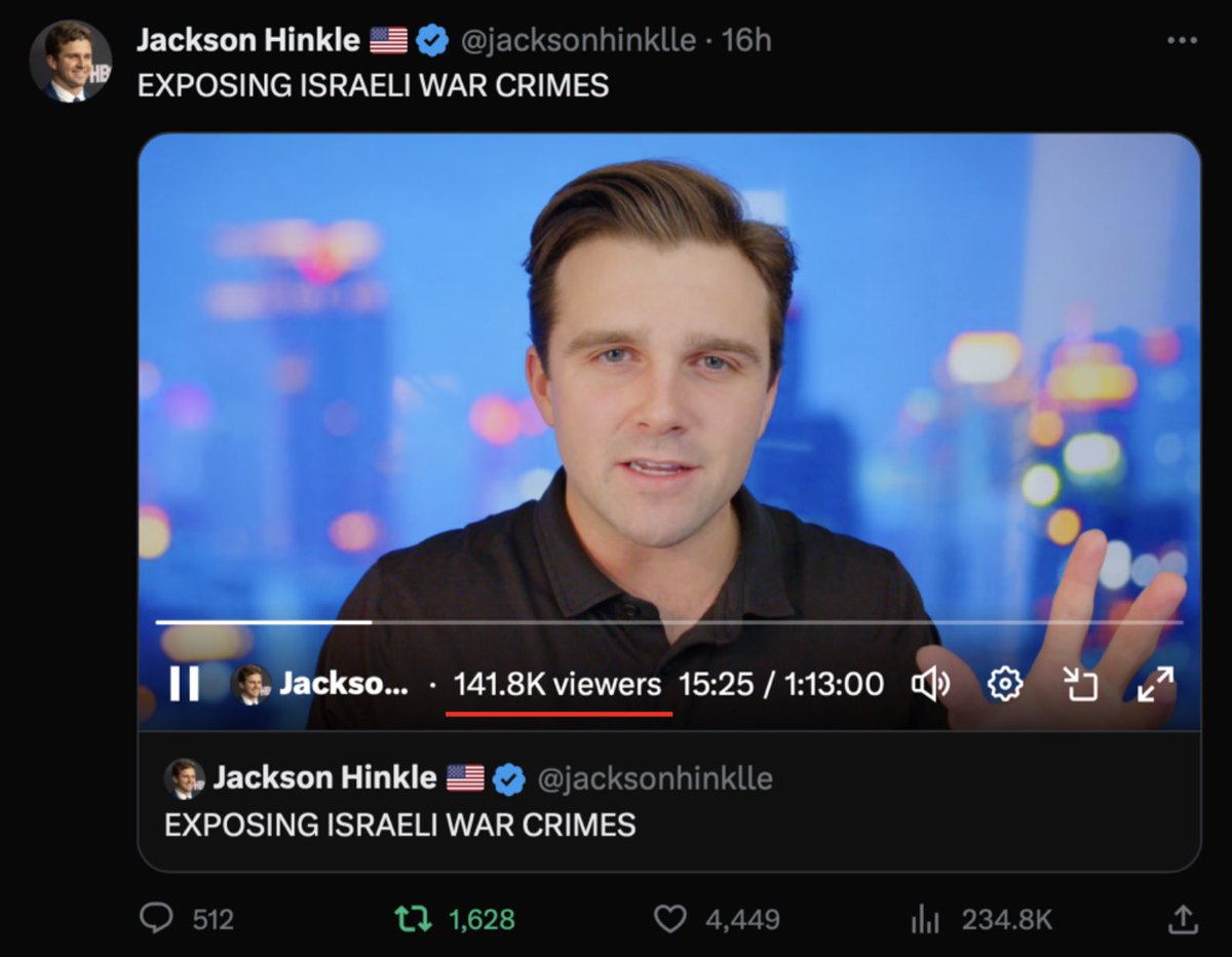 Jackson Hinkle 🇺🇸 tweet media