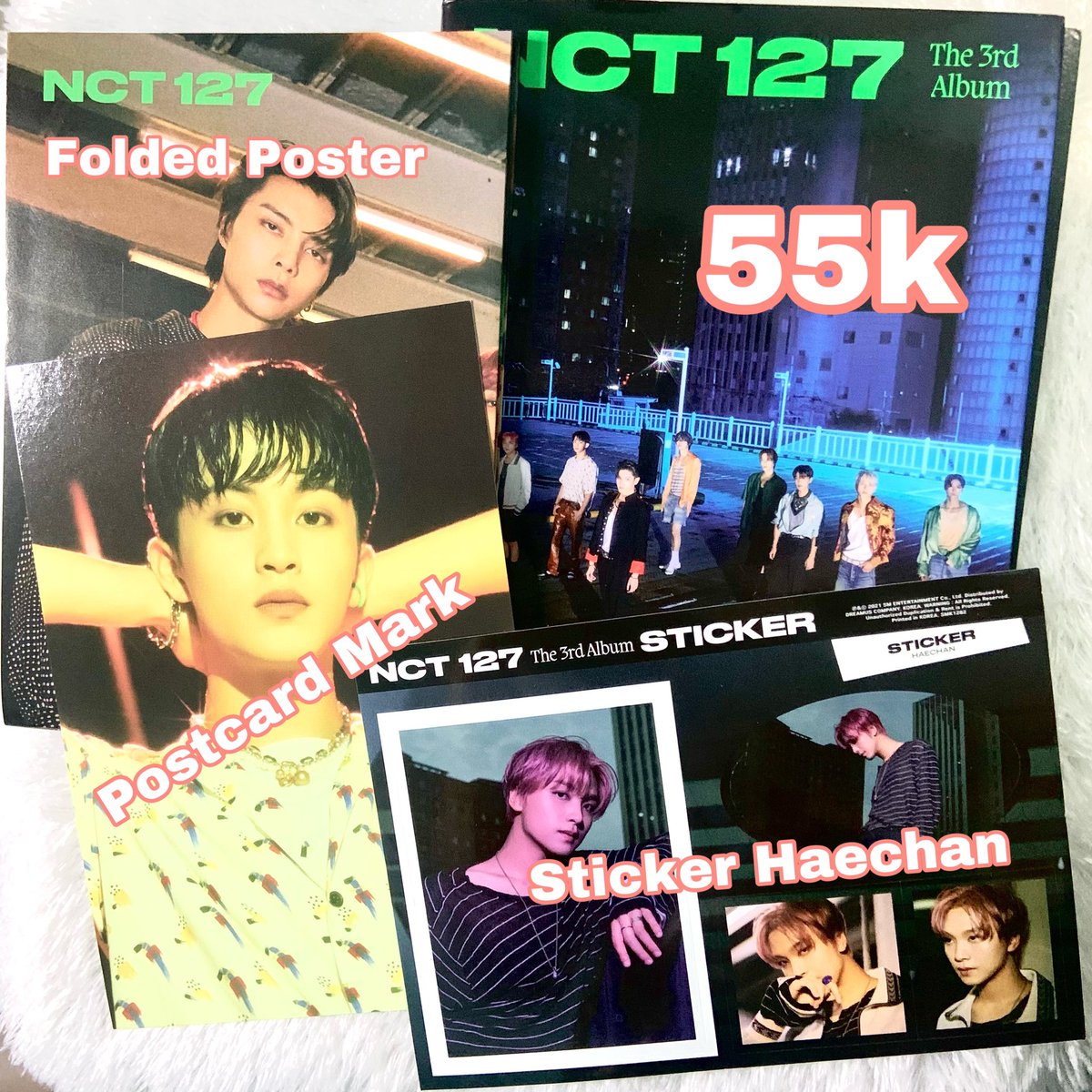 hcsunfsoul's tweet photo. help rt🫶🏻

wts / want to sell photocard haechan jaehyun album only nct 127

💸 Price Include All
💌 Dom Bekasi
✅ CO Shopee Live
🌻 Freebies

t. wts aab haechan nail glaze glimo tc agit konsep jaehyun hottracks ay yo haechan digipack candy album nct 127 sticker ver seoul city ver https://t.co/f9m5j5ppU0