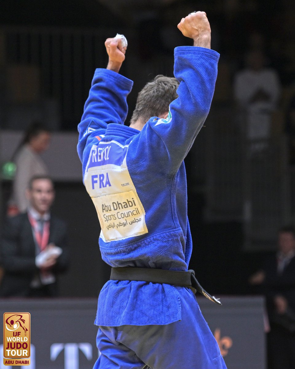A first gold medal on the World Judo Tour for Cedric Revol 🇫🇷🥇

Follow all the action on JudoTV.com 📺

#JudoAbuDhabi #Judo #AbuDhabi #UAE #Sport #Olympics #OlympicQualifiers #RoadToParis2024 #WJT