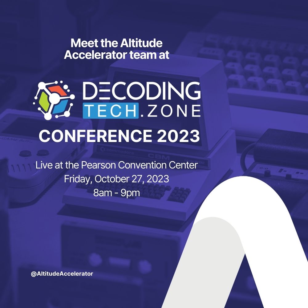 TECH-tober has truly been an exciting month for us. We always look forward to opportunities to connect in-person 🙌

If you’re in the area, you can find us at one of these events in-person near you!

#AltitudeAccelerator #TorontoEvents #Canada #StartUps #TechTuesday #techtwitter