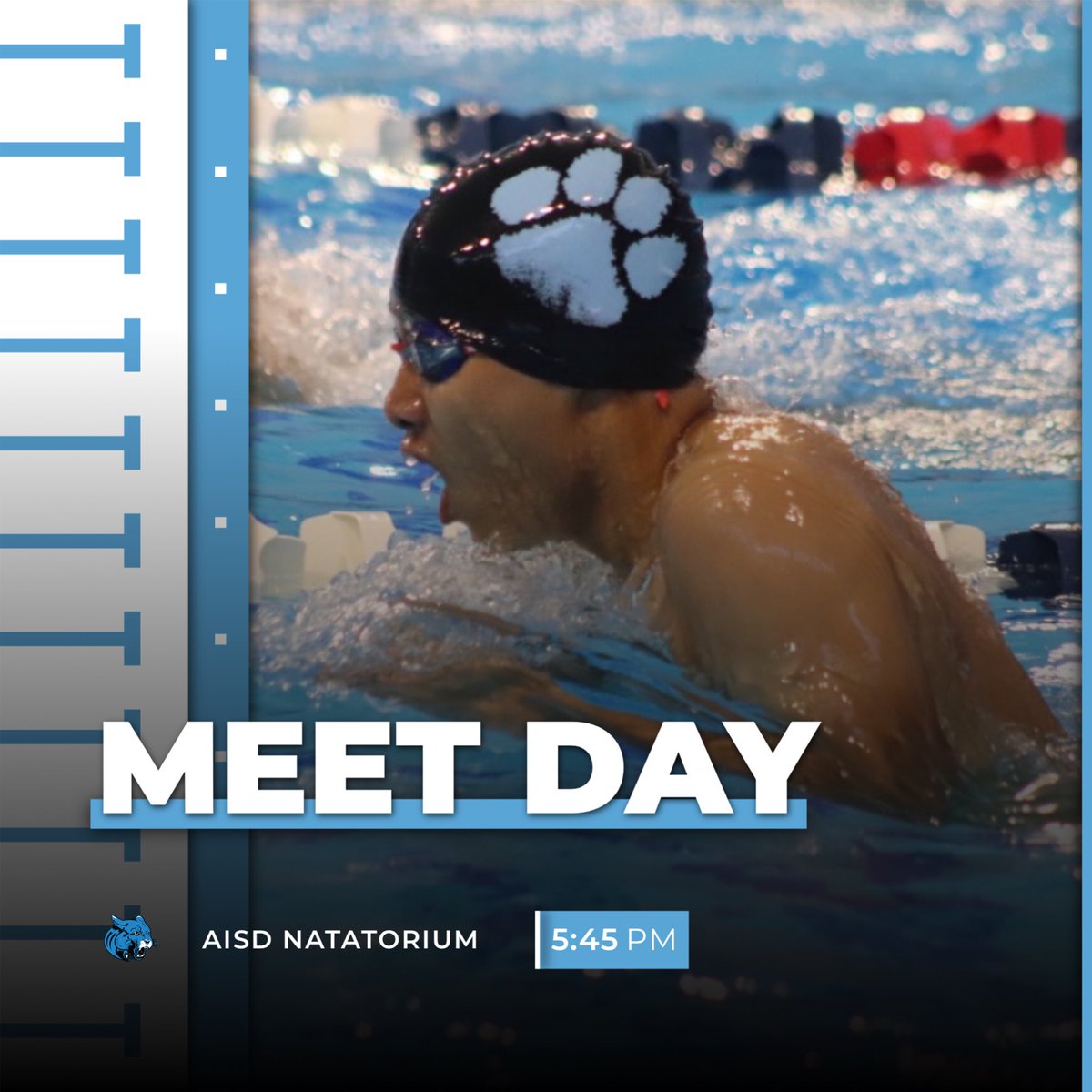 GET UP! It’s meet day! 🎉
See you at the pool 🏆🥇 
#GoCougs