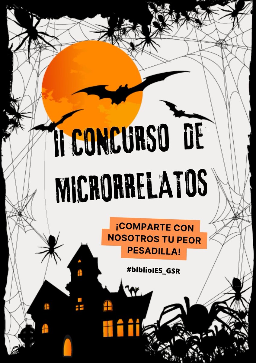 iesGermanSR's tweet photo. La Biblioteca del @iesGermanSR te anima un curso más a participar en el concurso de Microrrelatos. ¡Esperamos vuestras  micropesadillas! #PlanDeLectura #biblioIES_GSR  @hoy_libro @cfiesalamanca @muyprofe https://t.co/bBIKYIJd7r