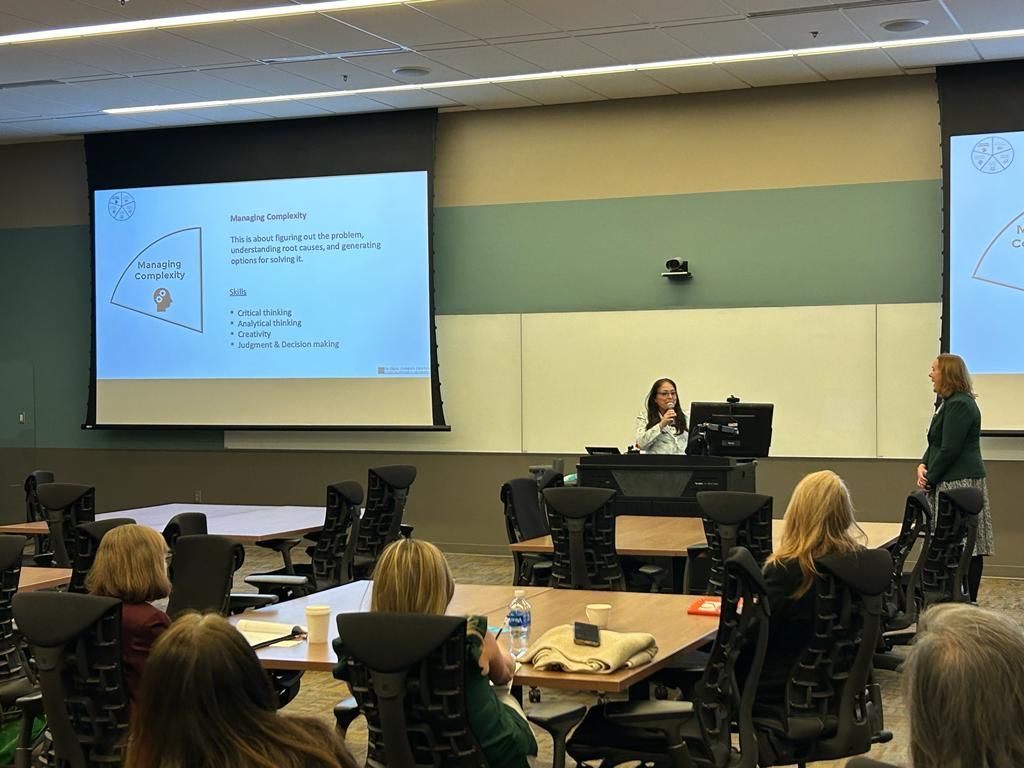 Thank you to Kate Moore and Naveen Shah from the Global Career Center (GCC) for presenting about the importance, responsiveness, and return on investment (ROI) within international experiential education at #iicindy2023!