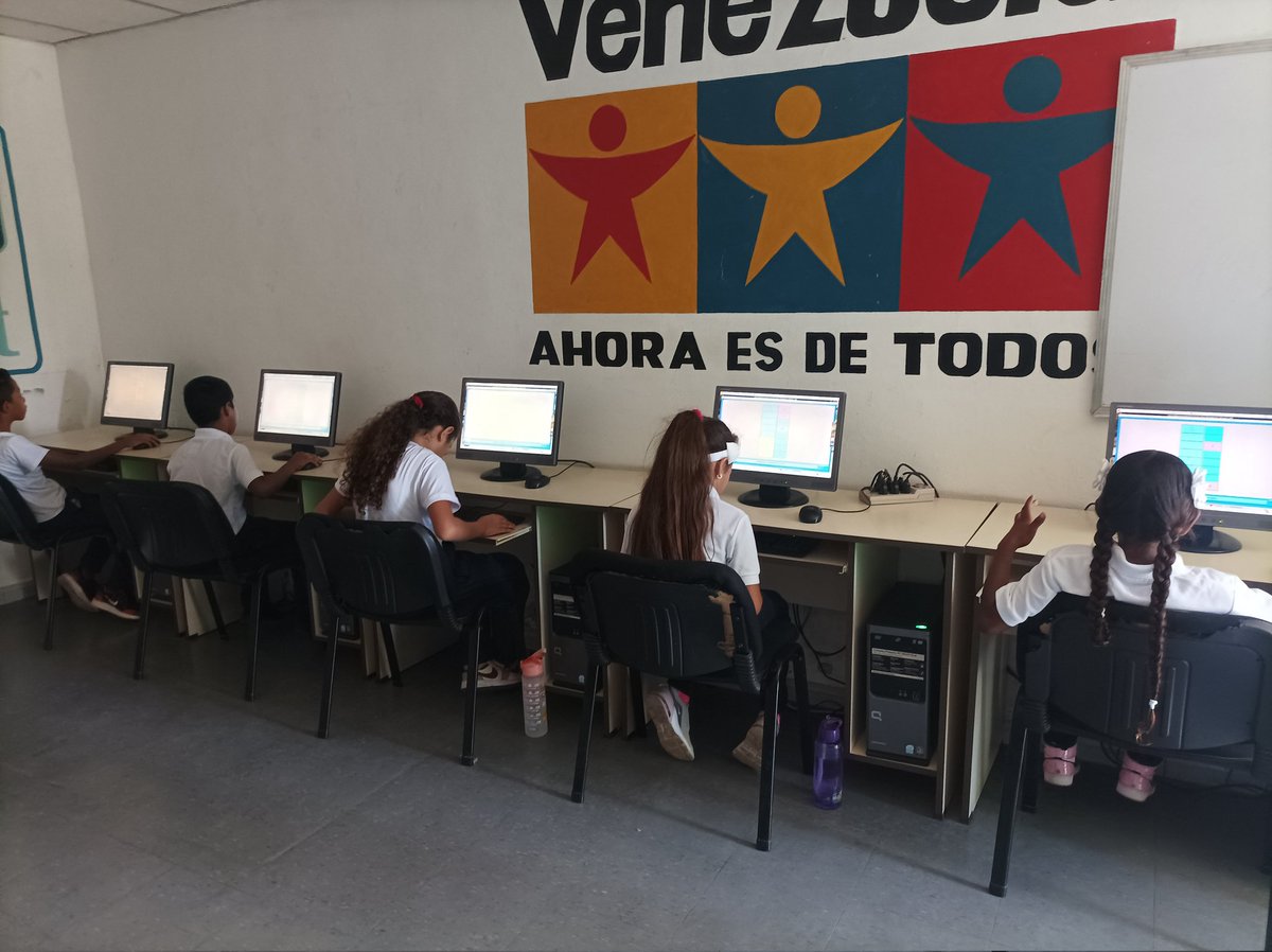 Estudiantes de 5A, realizan  operaciones básicas de matemáticas en JClic, U.E.E.Prisco Pérez <a href="/Fundabit_/">FundabitOficial</a> <a href="/FundabitAragua/">FUNDABIT ARAGUA</a> @MPPEDUCACION