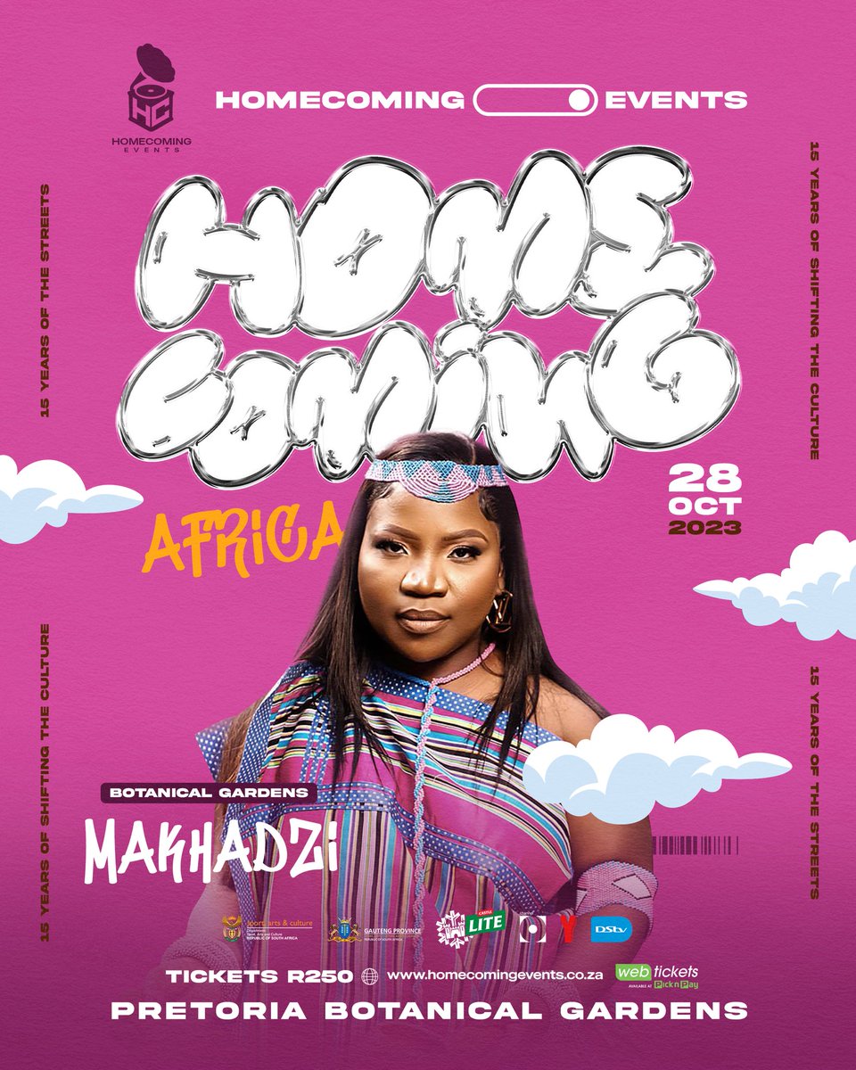 HomeComingEvent's tweet photo. Nature takes center stage at #HomecomingAfrica! 🍀 The Botanical Stage lineup promises to be nothing short of breathtaking 🔥🤞🏾 

Get your tickets from https://t.co/MMjH9rWrDK or any Pick ‘n Pay 😳🫵🏿 https://t.co/AqBfN0ew1h