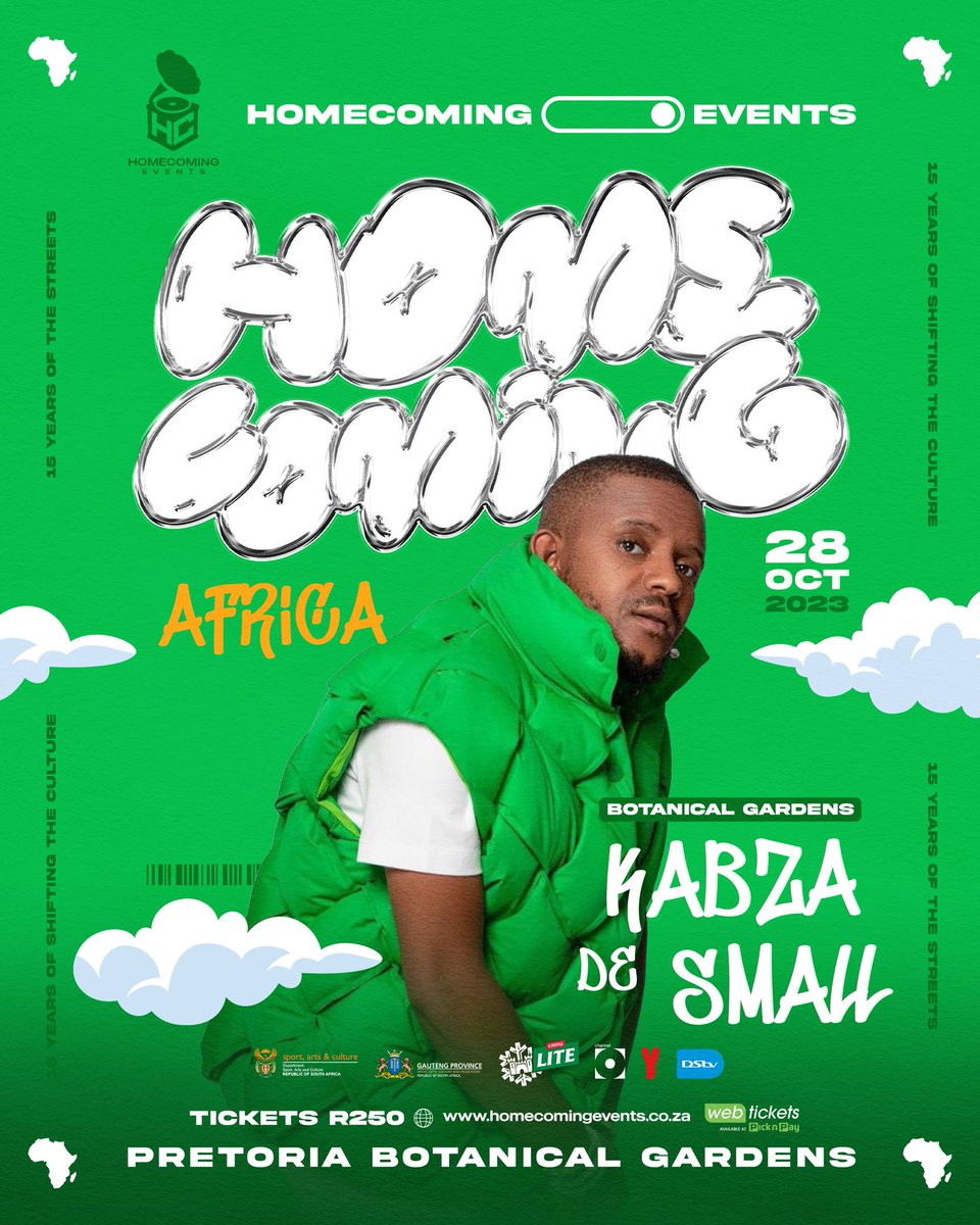 HomeComingEvent's tweet photo. Nature takes center stage at #HomecomingAfrica! 🍀 The Botanical Stage lineup promises to be nothing short of breathtaking 🔥🤞🏾 

Get your tickets from https://t.co/MMjH9rWrDK or any Pick ‘n Pay 😳🫵🏿 https://t.co/AqBfN0ew1h
