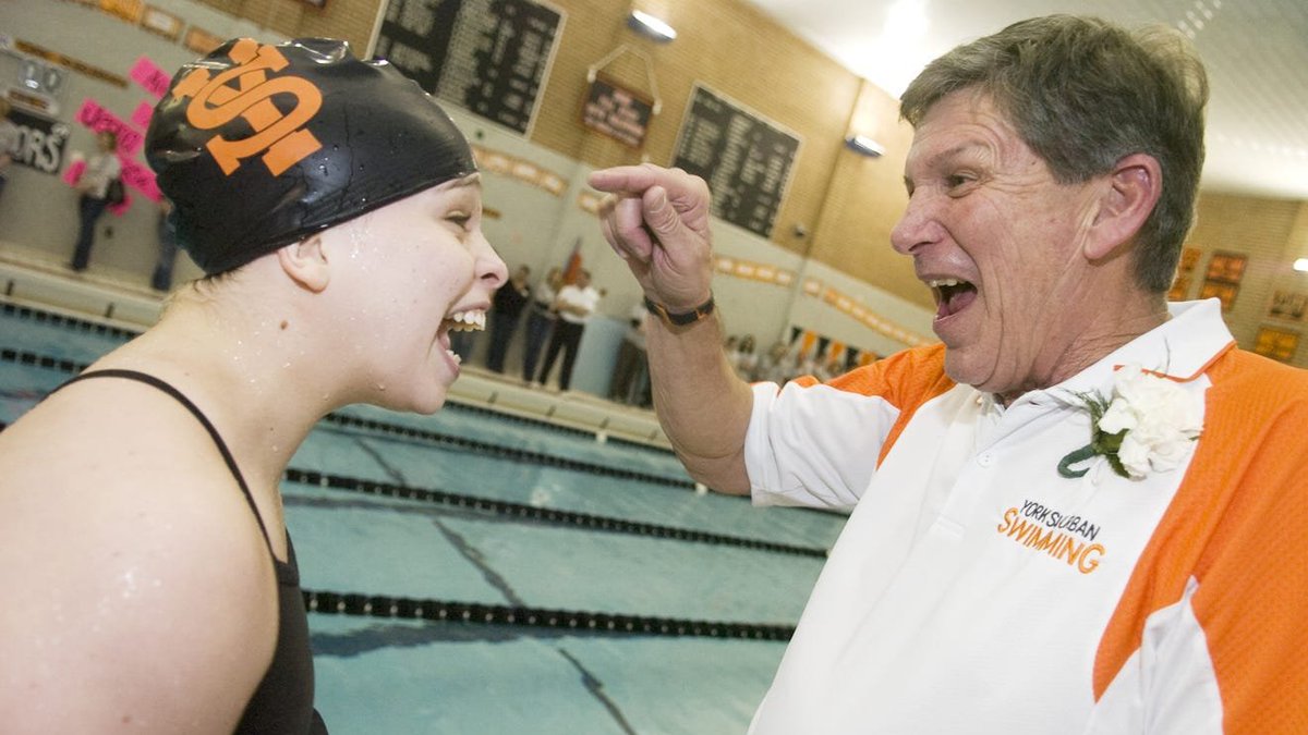 "He helped kids find something within themselves they didn't know they had." 

Legendary York Suburban swimming coach Dick Guyer died Sunday at age 77. Here's why his legacy went beyond his state titles and 19 district crowns: ydr.com/story/sports/h…