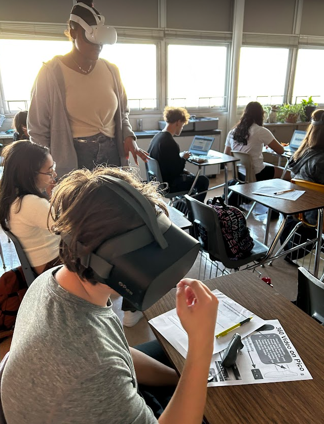 RickLapi's tweet image. Mr. T. Kurtz&apos;s class embraces VR to unlock cultural understanding by visiting Machu Picchu, Chichén Itzá, Easter Island, &amp;amp; Angel Falls., creating background knowledge, &amp;amp; fostering empathy for different cultures.     #mifflinsd @GovMifflinSD