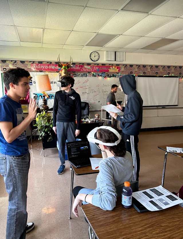 RickLapi's tweet image. Mr. T. Kurtz&apos;s class embraces VR to unlock cultural understanding by visiting Machu Picchu, Chichén Itzá, Easter Island, &amp;amp; Angel Falls., creating background knowledge, &amp;amp; fostering empathy for different cultures.     #mifflinsd @GovMifflinSD