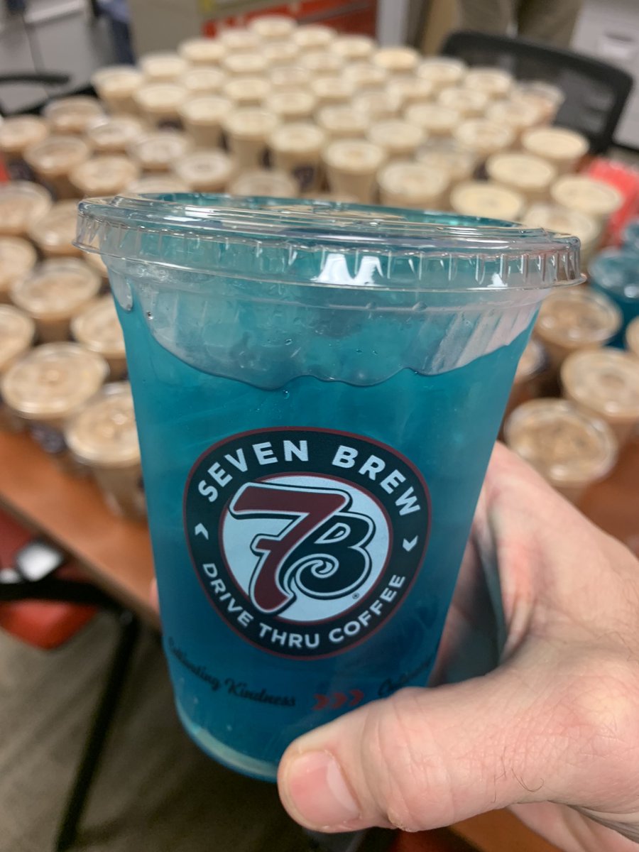 Shout out to @7BrewCoffee in Middletown for providing our staff with plenty of caffeine to get through the day. These drinks are 🔥!
