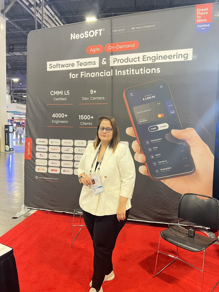 Some amazing conversations <a href="/money2020/">Money20/20</a> #money2020 #Money2020USA Level 2 Booth no: 7215 besides the Food Hall West. See you guys in an hour!!! #lasvegas #vegas #venetian #digitaltransformation #fintech #bfsi #banks #payments #openbanking #neobanks #digitalwallets #neosoft