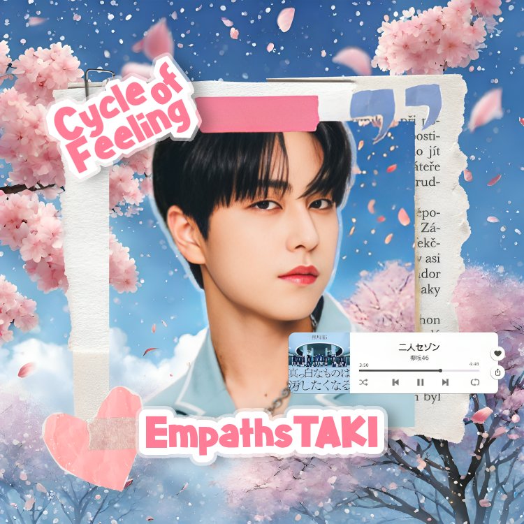 euureureong's tweet photo. It's been a smooth week, observing the seasons changing just like that. And today, I, EmpathsTAKI, realize that emotions, much like the shifting seasons, can transform, and I'm all in for embracing and accepting whatever feelings come my way. https://t.co/im8iryXLGU